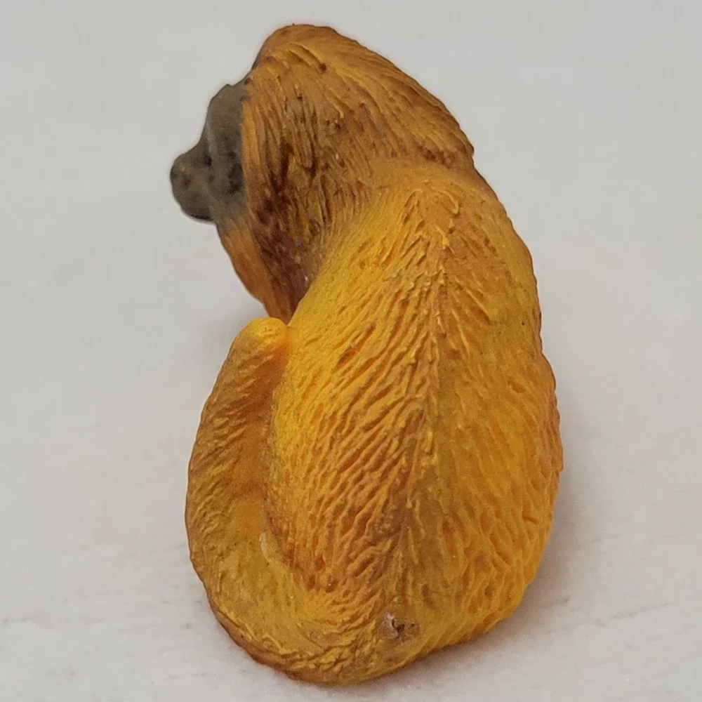 Yowie Golden Lion Tamarin Monkey Animal Mini Figure Figurine Collectible Toy EUC